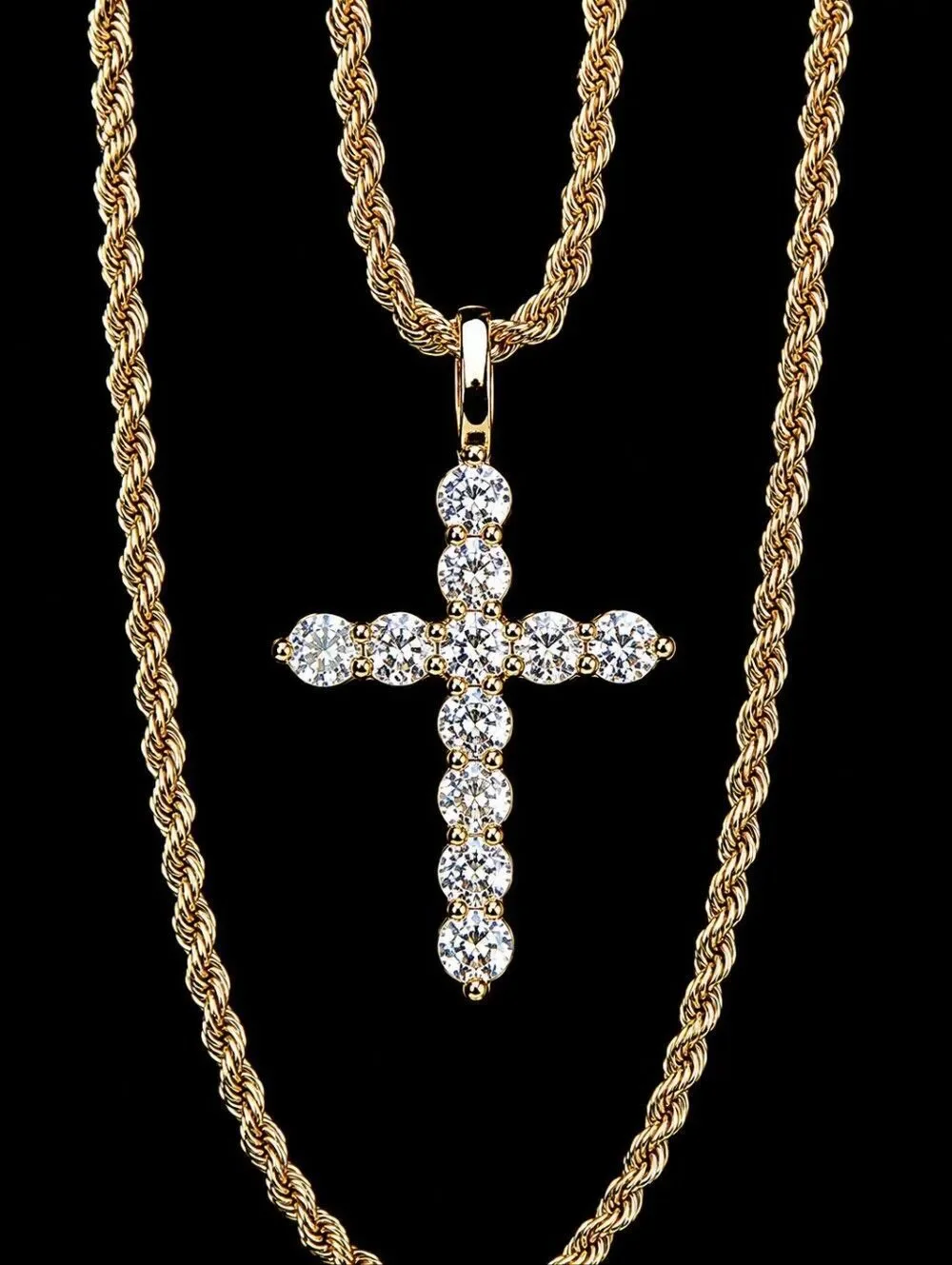 Diamond Cross Necklace